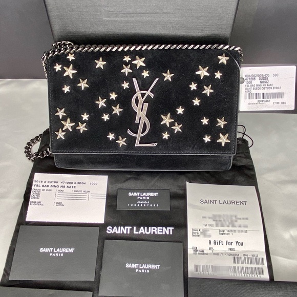 ysl kate star bolsa